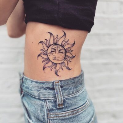 Tatuagem De Sol E Lua Ideias Que V O Te Encantar