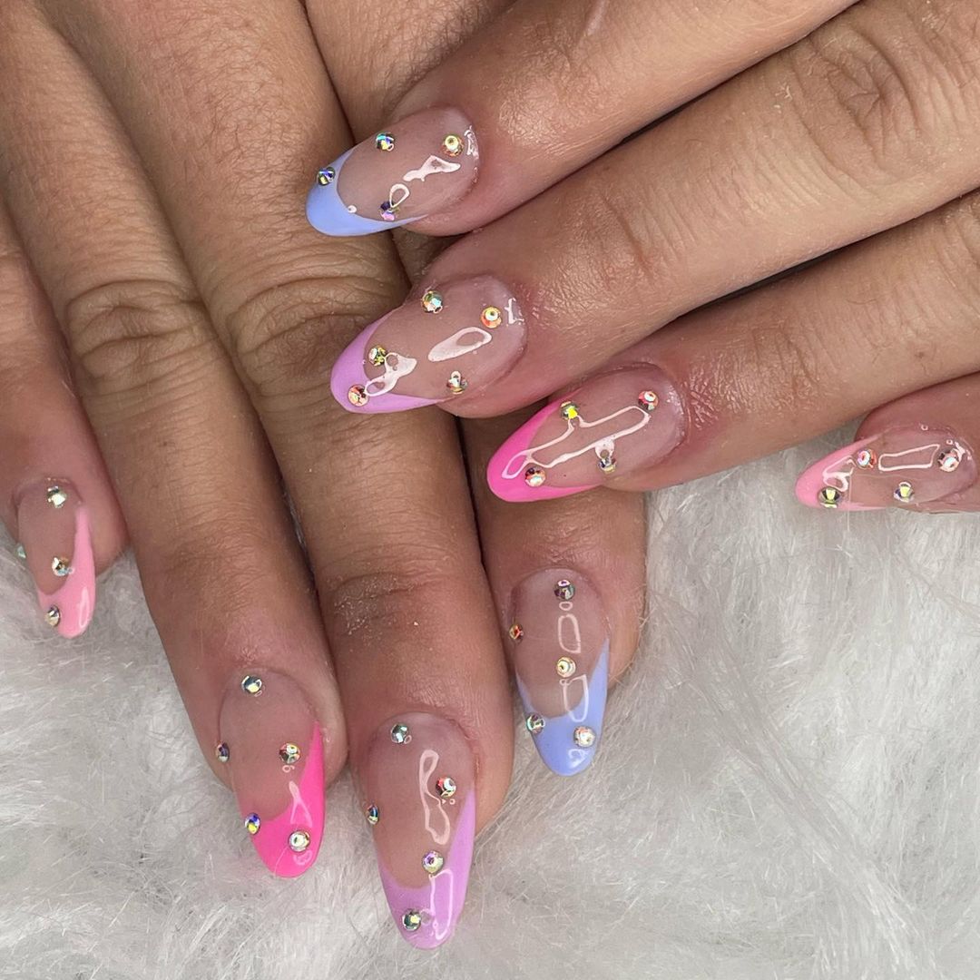 Unhas Almond Decoradas Nails Arts E Tutoriais F Ceis