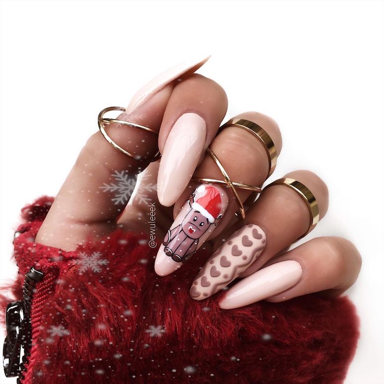 Unhas Para Natal 90 Ideias Para Complementar Os Looks De Final De Ano