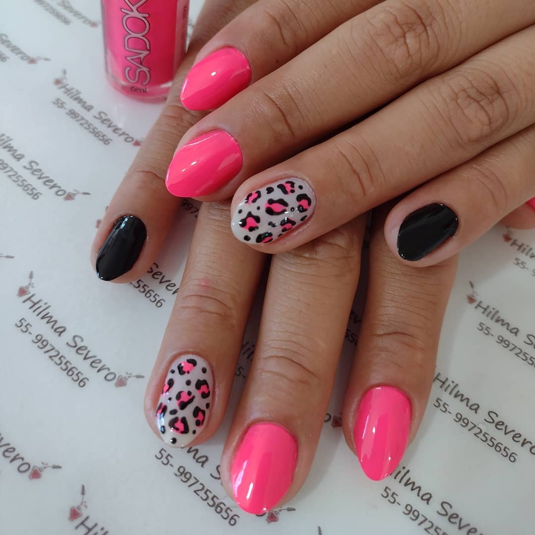 Unhas Decoradas Rosa Ideias Lindas E Charmosas Fotos