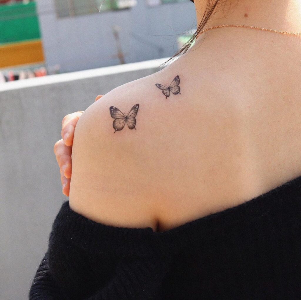 Tatuagem de borboleta ideias para você se apaixonar FOTOS