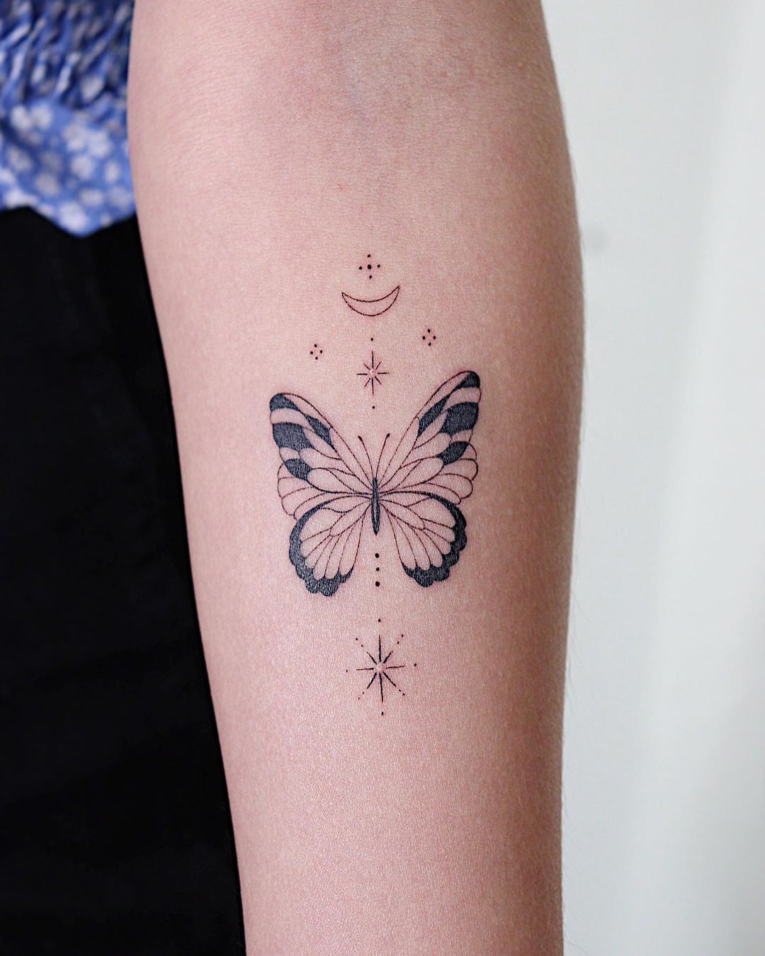 Tatuagem de borboleta ideias para você se apaixonar FOTOS