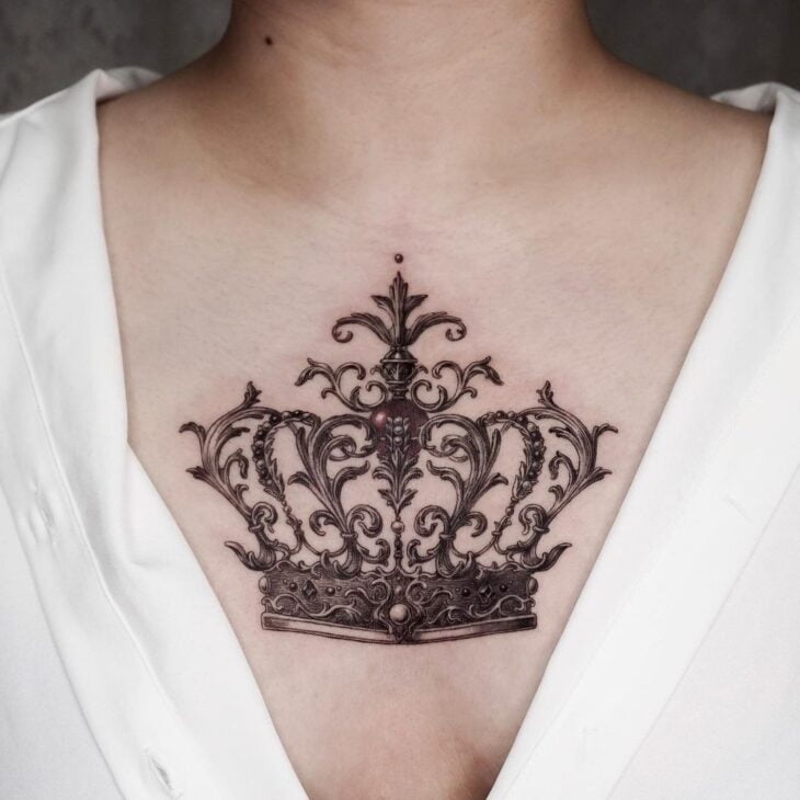 125 Tatuagens de Reis, Rainhas e Coroas para Tatuar [IDEIAS]