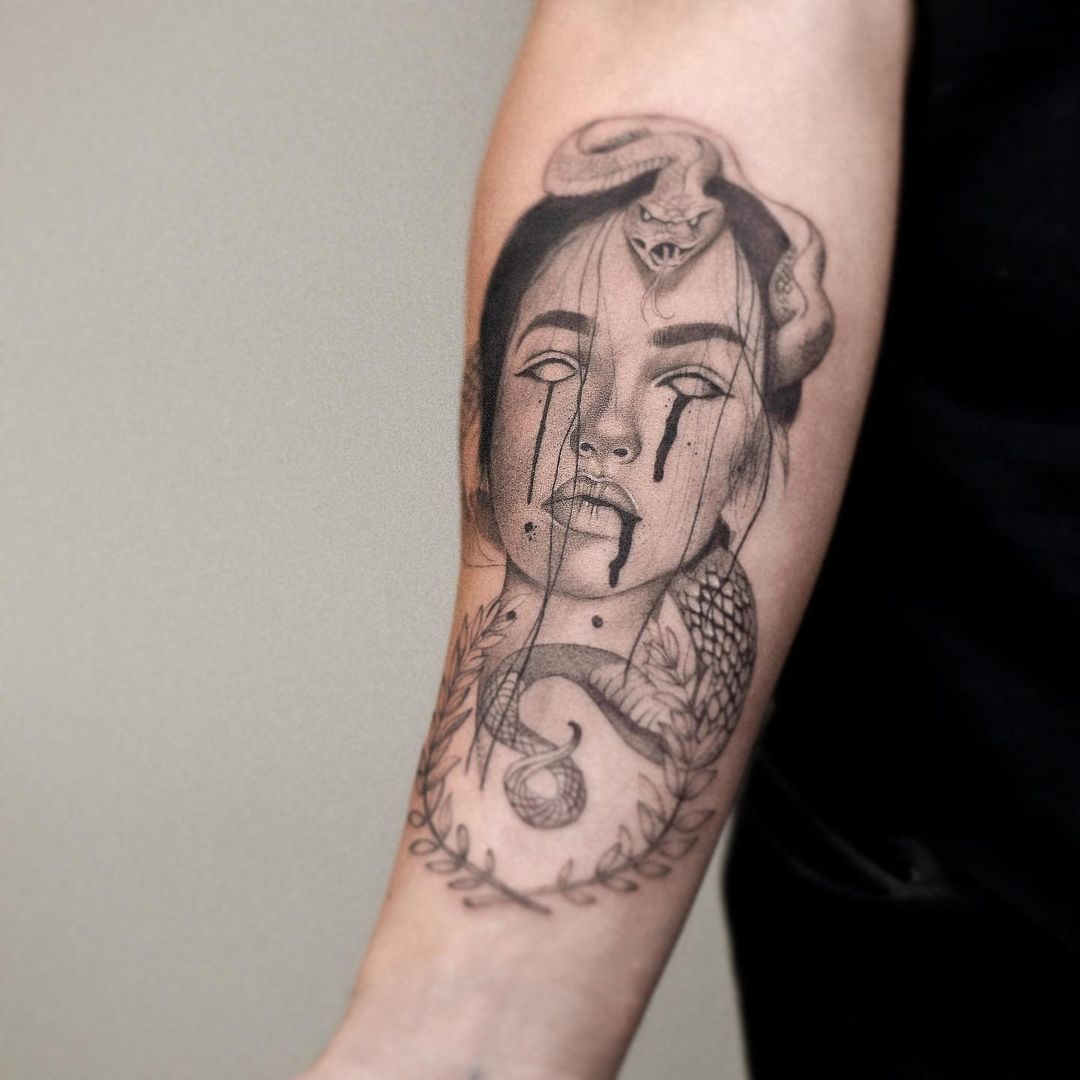 Tatuagem De Medusa 50 Ideias Incríveis Para Tatuar Sua Pele 