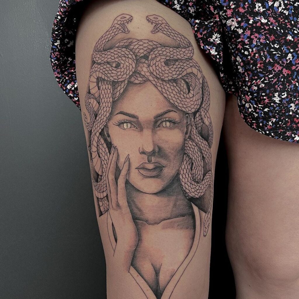 Tatuagem De Medusa 50 Ideias Incríveis Para Tatuar Sua Pele 