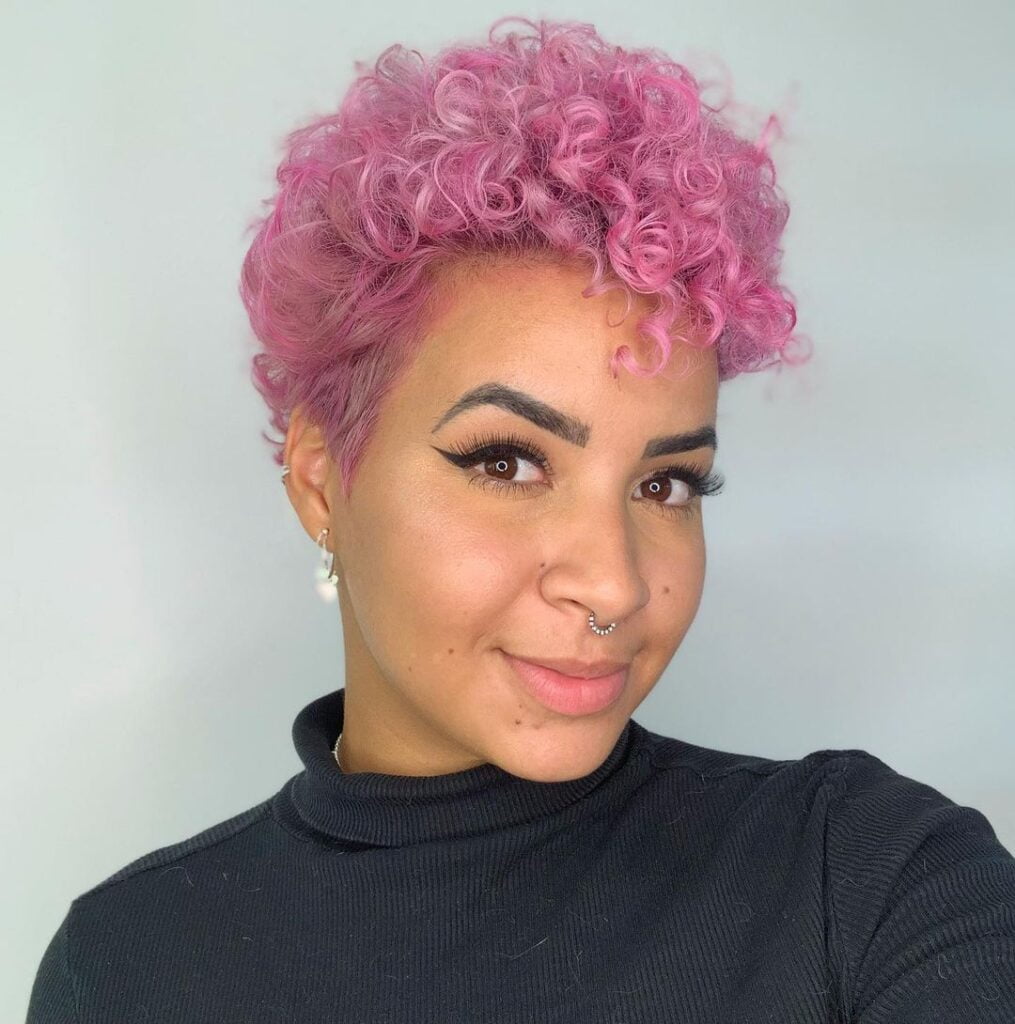 Cabelo Cacheado Rosa Fotos Tutoriais Para Fazer O Seu