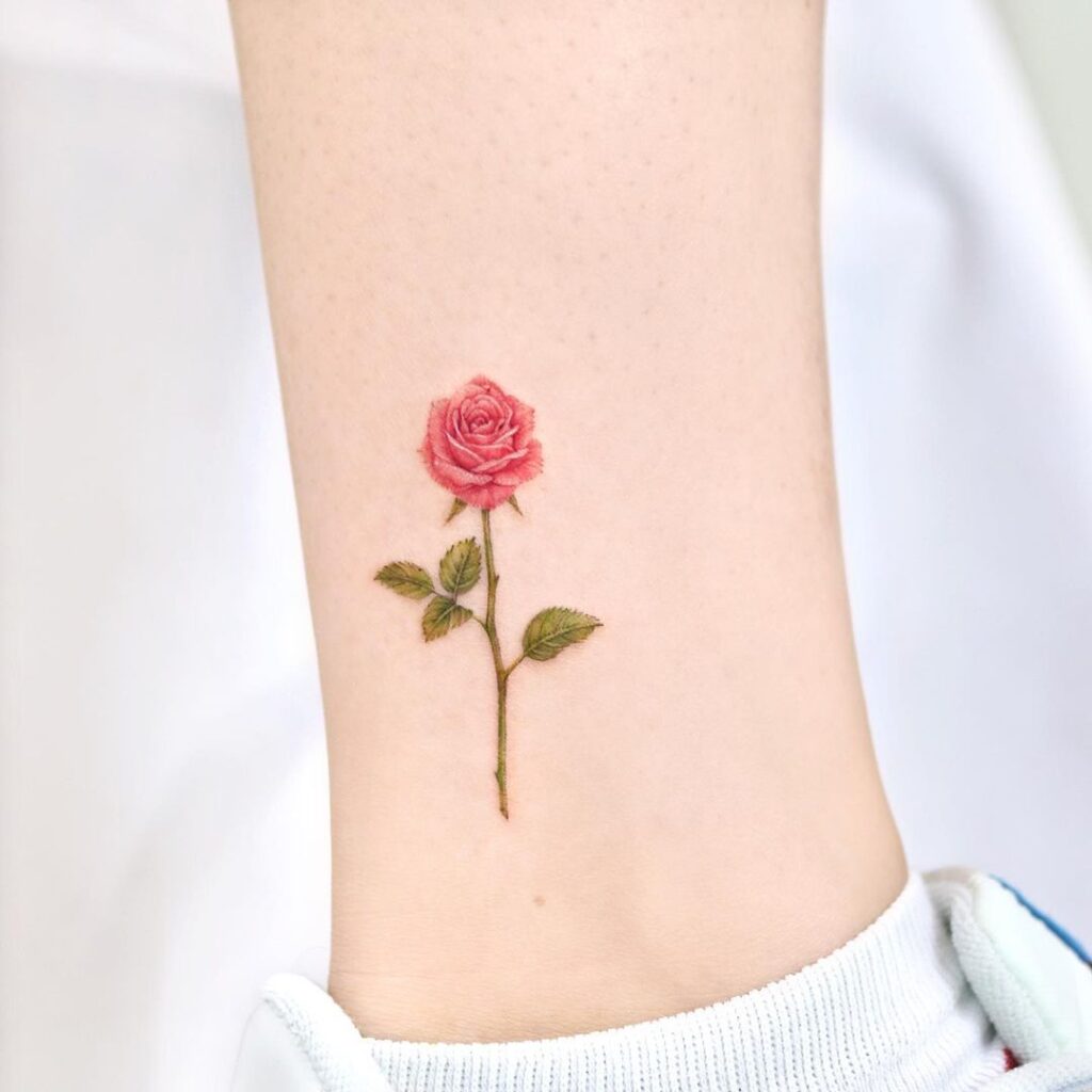 Tatuagem de rosa: 125 opções de desenho para inspirar você