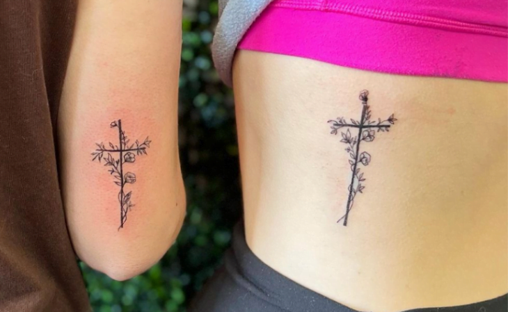 tatuagem de cruz 84