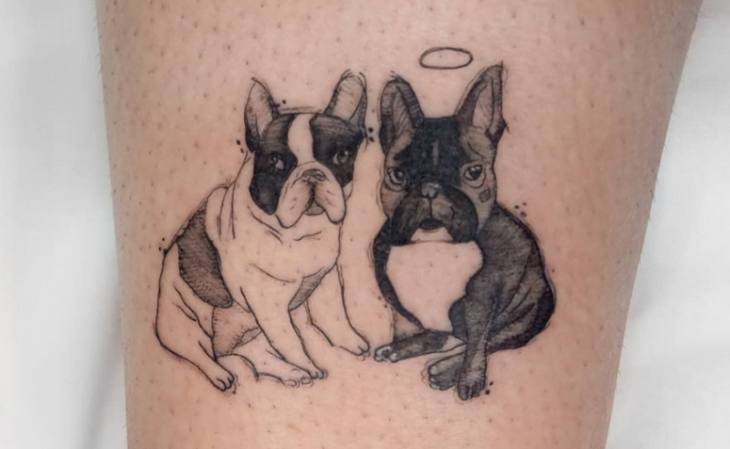 tatuagem de cachorro 120
