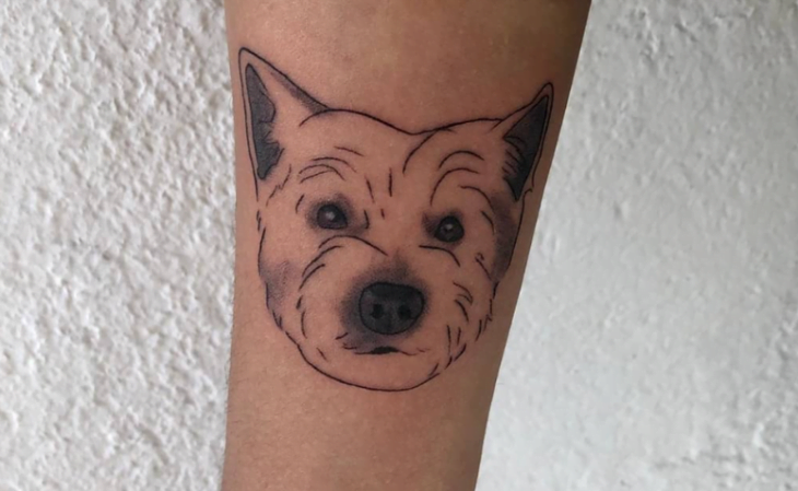 tatuagem de cachorro 123