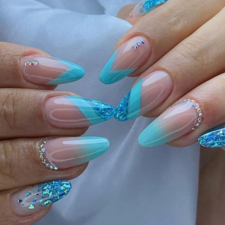 Unhas almond decoradas: 40 nails arts e tutoriais fáceis